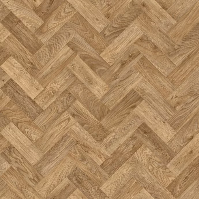 Grain Eton Oak Parquet wood-effect safety flooring supplied and fitted by Ace Floors